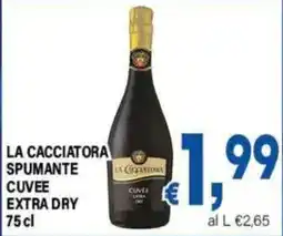 DEM La Cacciatore spumante cuvée extra dry offerta