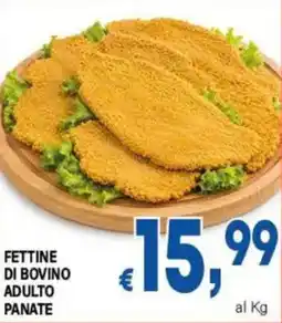DEM Fettine di bovino adulto panate offerta