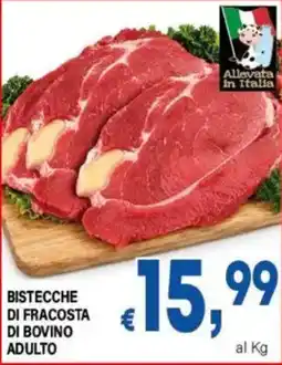 DEM Bistecche di fracosta di bovino adulto offerta