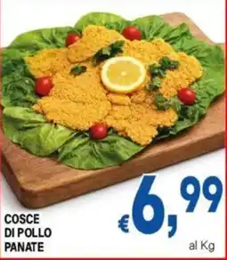 DEM Cosce di pollo panate offerta