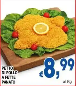 DEM Petto di pollo a fette panato offerta