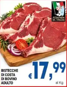 DEM Bistecche di costa di bovino adulto offerta