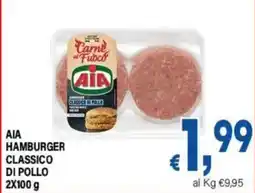 DEM AIA Hamburger classico di pollo offerta