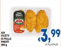 DEM Aia filetti di pollo panati offerta