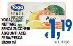 DEM Yoga nettare senza zuccheri aggiunti ace/pera/pesca offerta