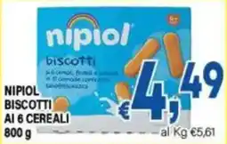 DEM Nipioli biscotti ai 6 cereali offerta