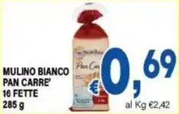 DEM Mulino Bianco Pan Carre' offerta