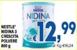 DEM Nestlé Nidina 3 Crescita Polvere offerta