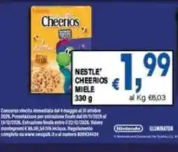 DEM Nestlé Cheerios Miele offerta