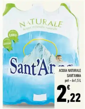Acqua naturale Sant'Anna