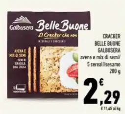 Conad Tuday Belle Buone Cracker Galbusera offerta