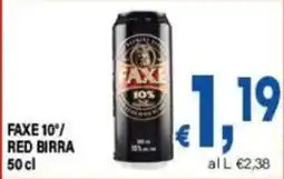 DEM Faxe 10% red birra offerta