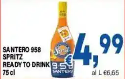 DEM Santero 958 Spritz ready to drink offerta