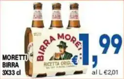 DEM Birra Moretti offerta