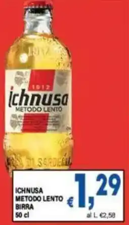 DEM Ichnusa metodo lento birra offerta