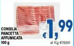 DEM Consilia pancetta affumicata offerta