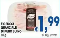 DEM Fiorucci guanciale di puro suino offerta