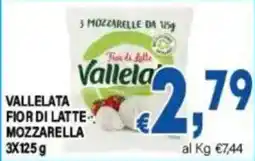DEM Vallelata Fior di Latte Mozzarella offerta