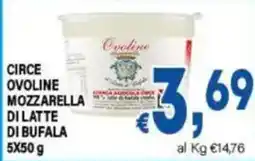 DEM Circe Ovoline Mozzarella di Latte di Bufala offerta