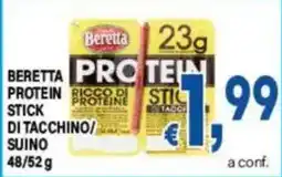 DEM Beretta protein stick di tacchino/suino offerta