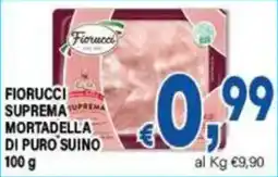 DEM Fiorucci Suprema Mortadella di Puro Suino offerta