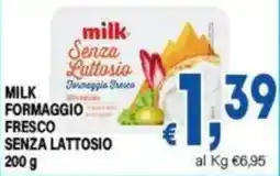 DEM Milk formaggio fresco senza lattosio offerta