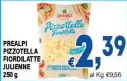 DEM Prealpi Pizzottella Fiordilatte Julienne offerta