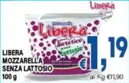 DEM Libera mozzarella senza lattosio offerta