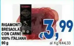 DEM Rigamonti bresaola con carne offerta