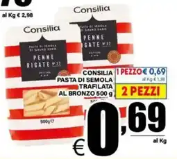 DEM Consilia pasta di semola trafileta al bronzo offerta