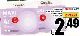 DEM Consilia carta igienica maxi 2 veli offerta