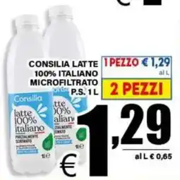 DEM Consilia latte 100% italiano offerta