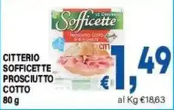 DEM Citterio Sofficette Prosciutto Cotto offerta