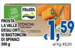 DEM Frosta la valle degli orti stoncini di spinaci offerta