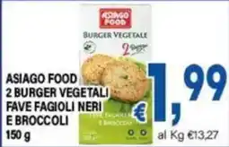 DEM Asiago Food Burger Vegetale offerta