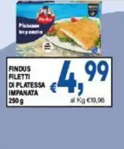 DEM Findus filetti di platessa impanata offerta