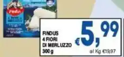 DEM Findus 4 Fiori di Merluzzo offerta