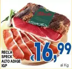 DEM Recla Speck Alto Adige IGP offerta