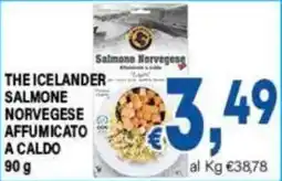 DEM The Icelander Salmone Norvegese Affumicato a Caldo offerta