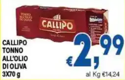 DEM Callipo tonno all'olio di oliva offerta