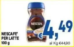 DEM Nescafe per latte offerta