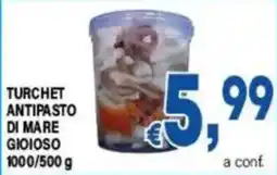 DEM Turchet antipasto di mare gioioso offerta