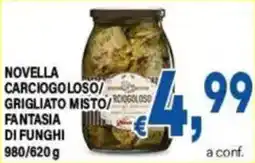 DEM Novella carciofo loso/grigliato misto/fantasia di funghi offerta