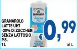 DEM Granarolo latte UHT senza lattosio offerta