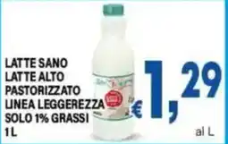 DEM Latte sano latte alto pastorizzato linea leggerezza offerta