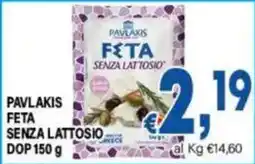 DEM Pavlakis feta senza lattosio offerta
