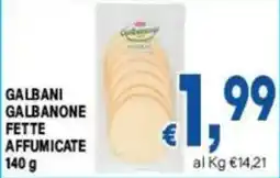 DEM Galbani Galbanone fette affumicate offerta