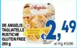 DEM De Angelis tagliatelle rustiche gluten free offerta