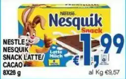 DEM Nesquik Snack Latte/Cacao offerta