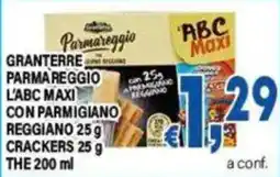 DEM Granterre Parmareggio L'ABC Maxi con Parmigiano Reggiano offerta